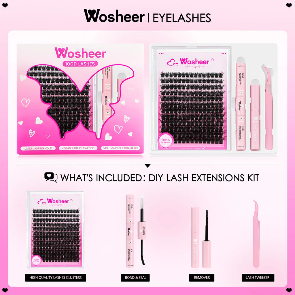 WOSHEER Wimperncluster