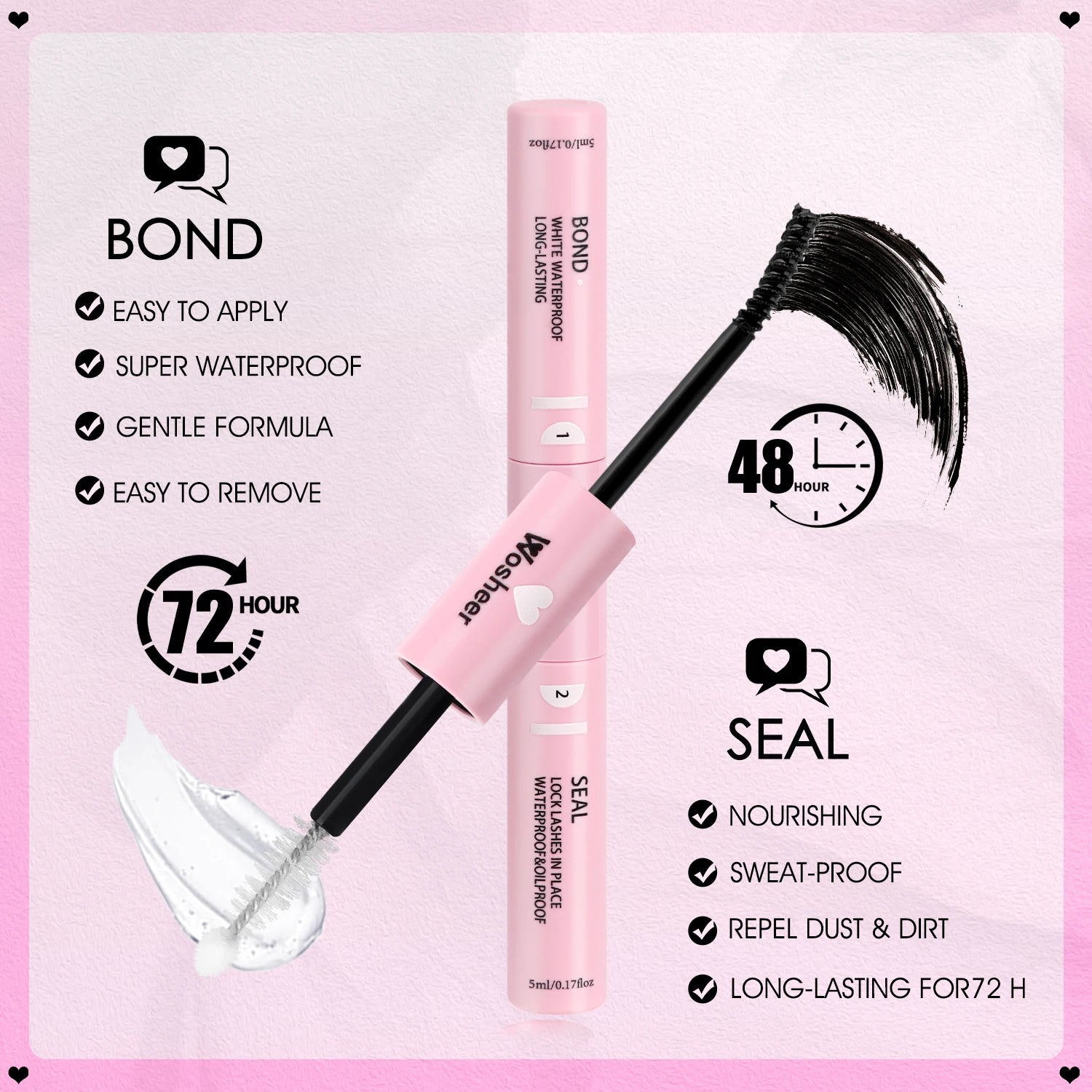 WOSHEER Wimperncluster