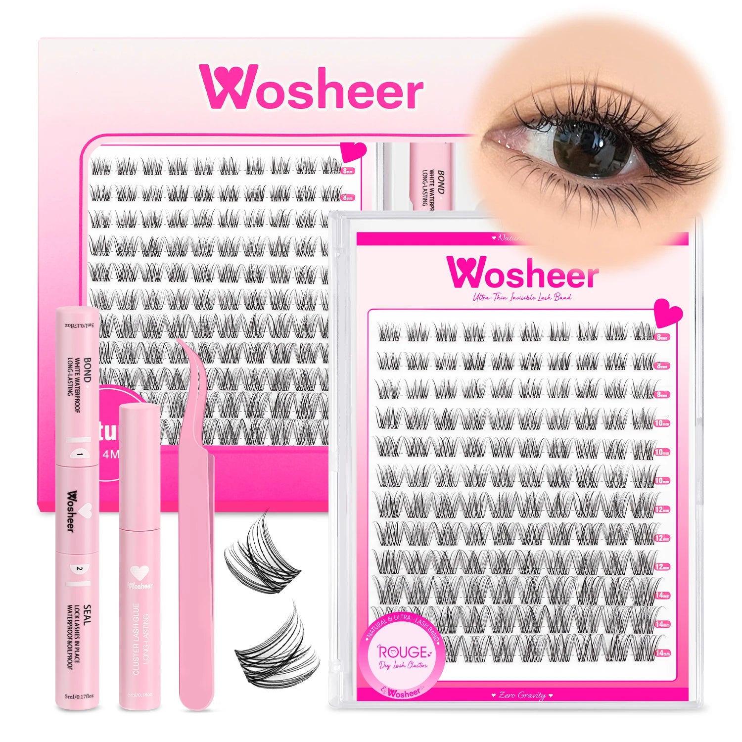 WOSHEER Wimperncluster
